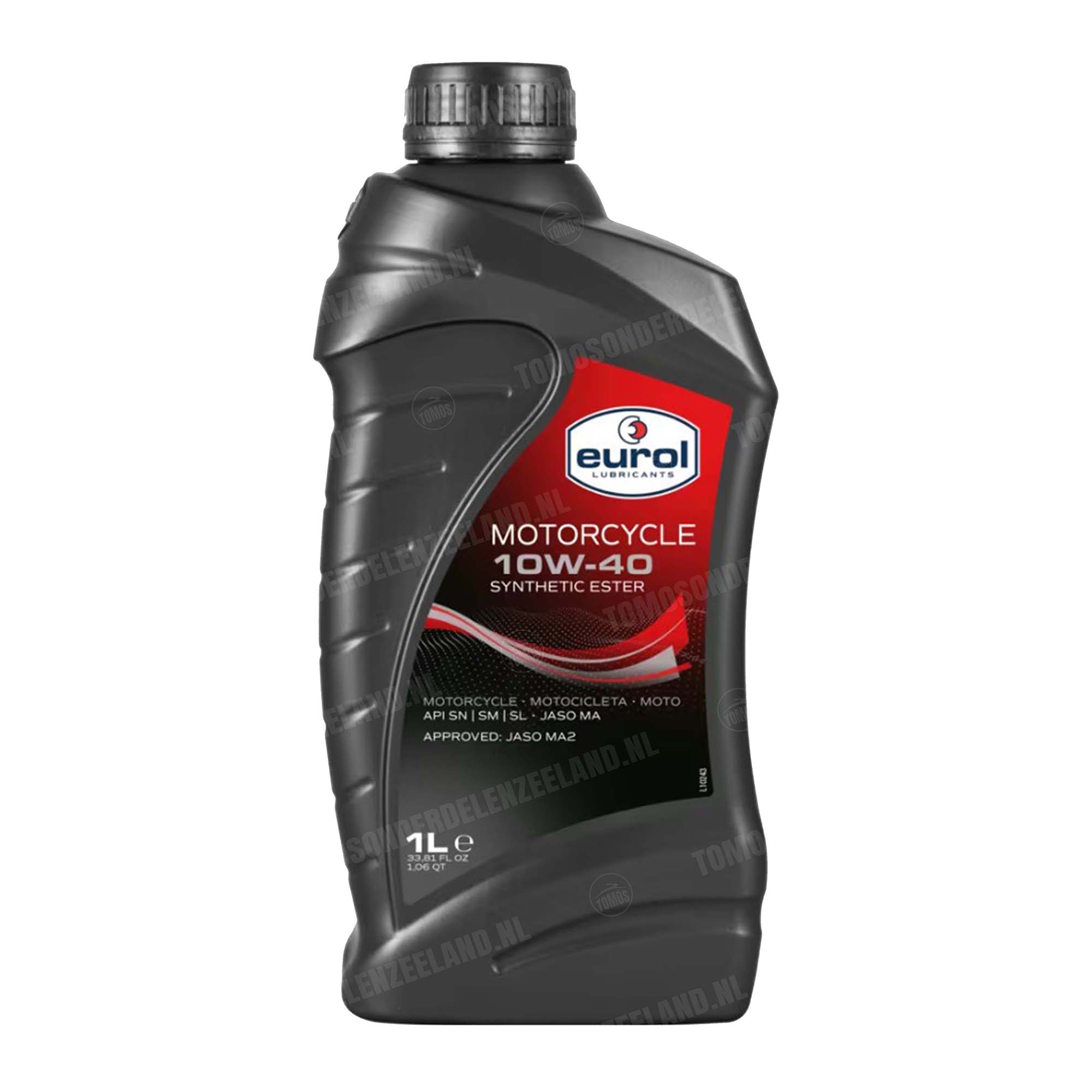 1037 4-takt olie 10W40 Motorolie / Scooterolie 1 liter (vol synthetisch) Eurol