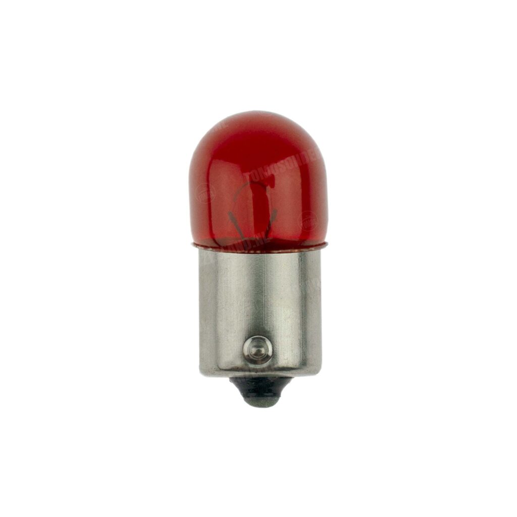Lamp BA15 12V 10 Watt rood (voor lexus achterlicht)