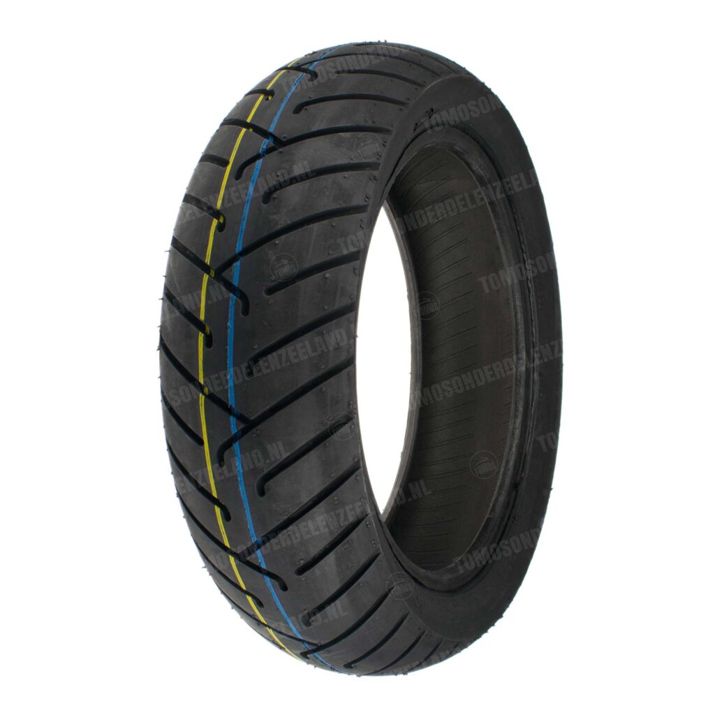 Buitenband 12 inch 120/70-12 Deestone D805 TL semislick band voor Youngst'R / Funsport