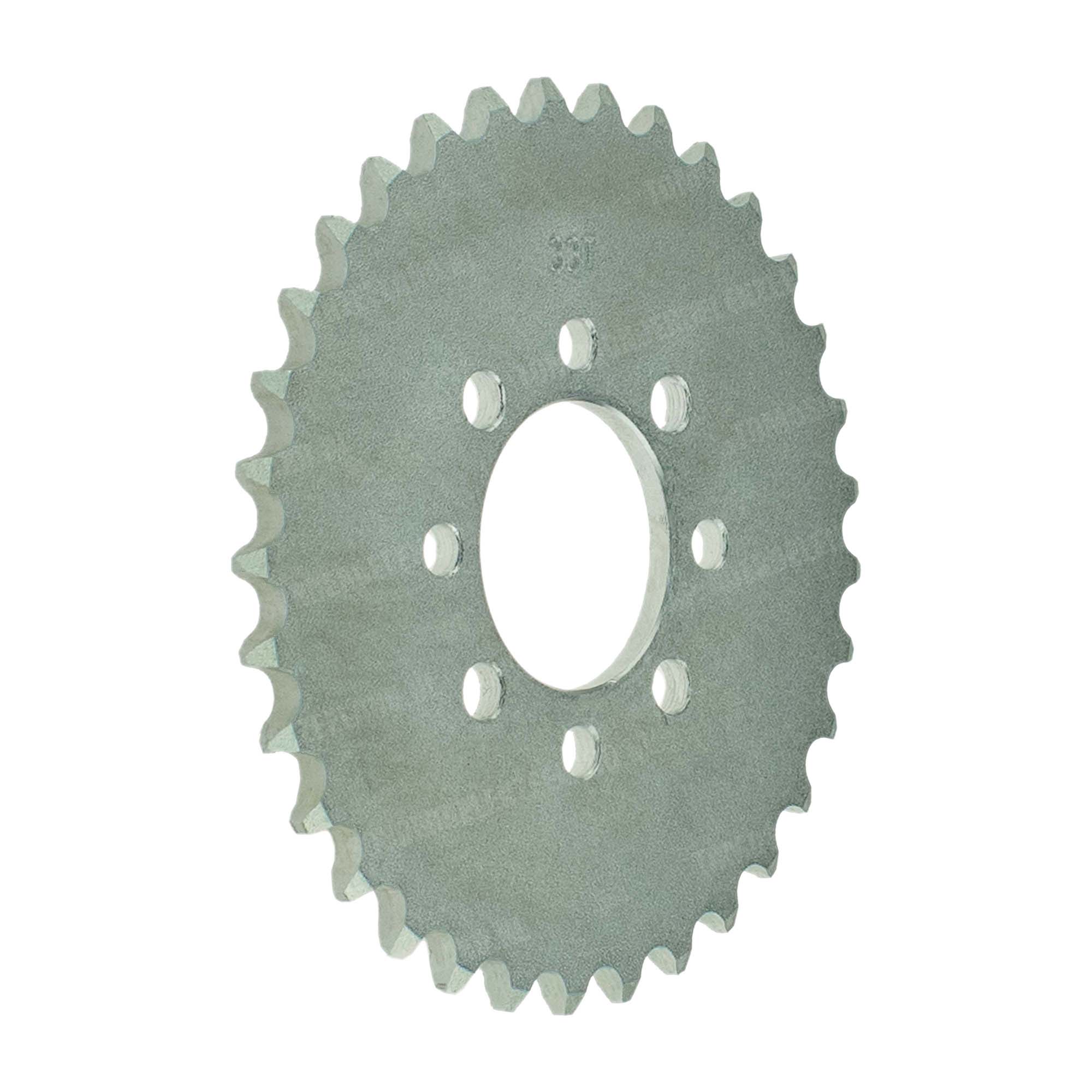 1338 Tomos Achtertandwiel 33 tanden 25 km/h snor DMP