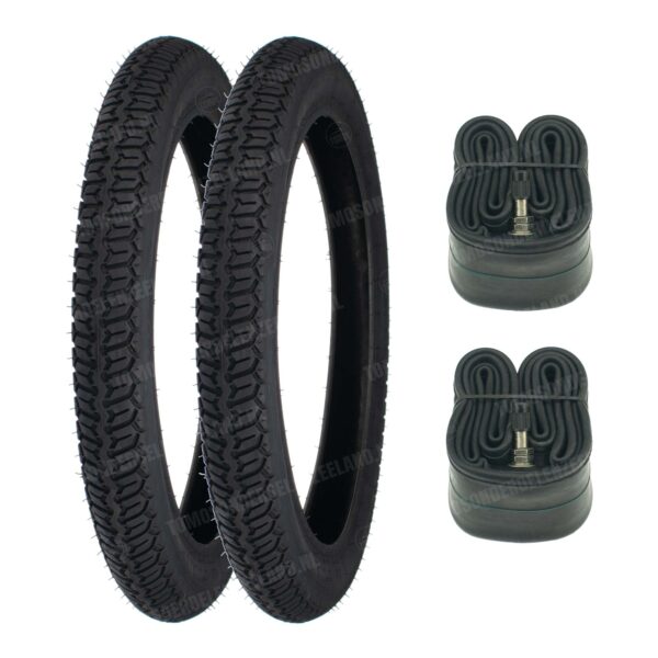 Buitenband 16 inch 2.50x16 Mitas B8 TT straat banden met binnenband set S25 / A3 / A35