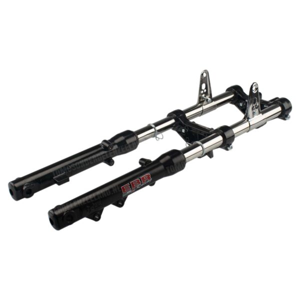 Tomos Voorvork EBR nieuw model aluminium zwart Revival / Streetmate