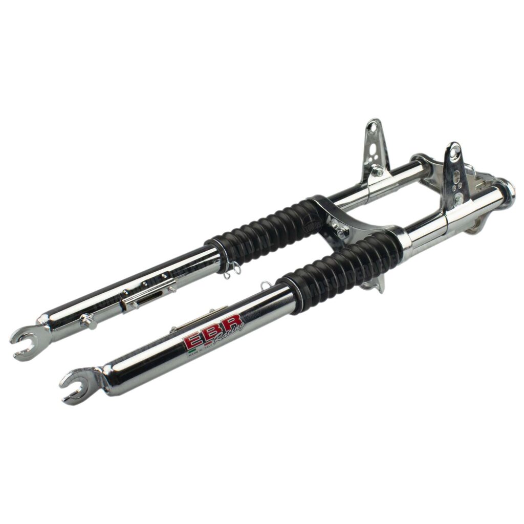 Tomos Voorvork EBR Chroom voor oud model S25 / A3 / A35