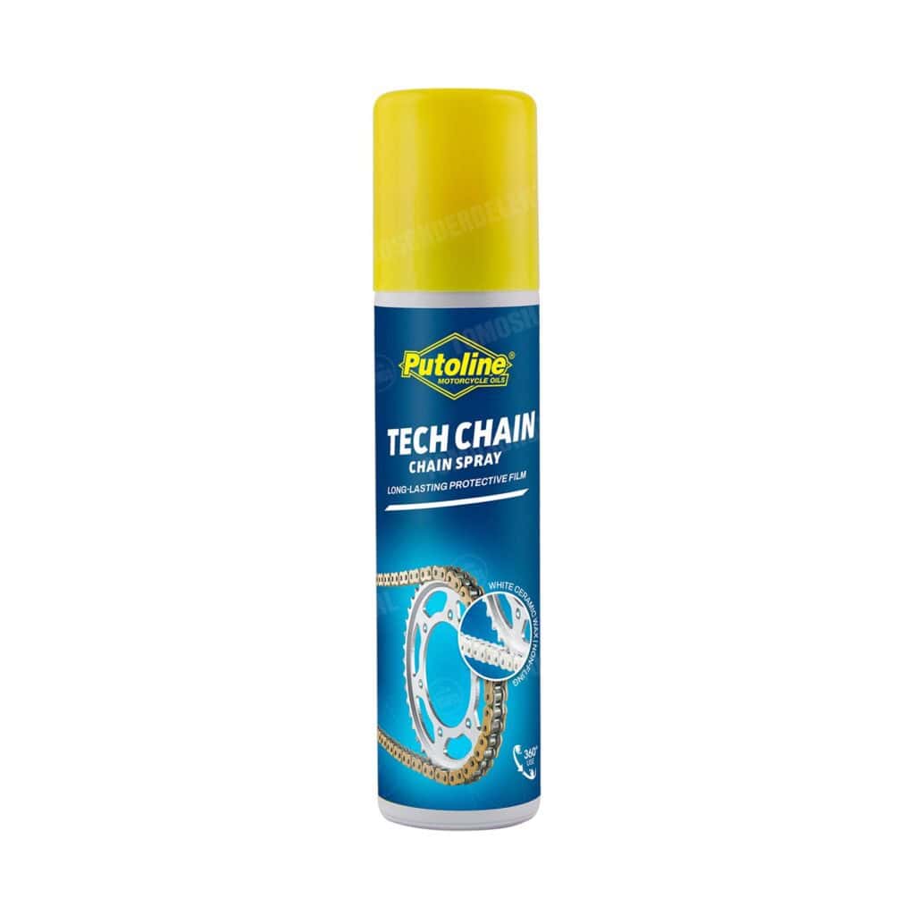 Putoline Keramisch O/X/Z-Ring Kettingspray White 75ml