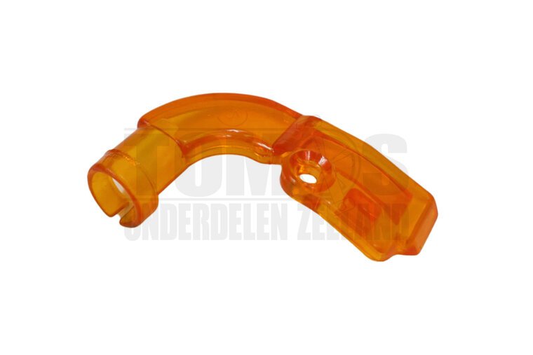 Gashendel rechts snelgas stuurstuk haaks M84 oranje Lusito