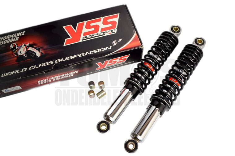 Schokbrekerset 320mm hydraulisch YSS Bravo RD220 zwart / chroom