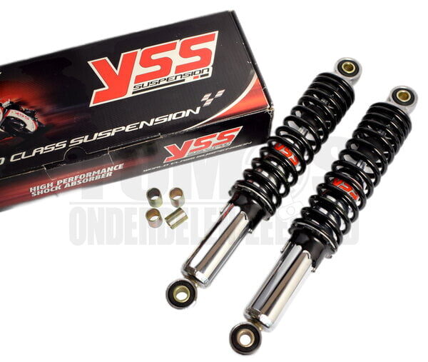 Schokbrekerset 260mm hydraulisch YSS Bravo RD220 zwart / chroom