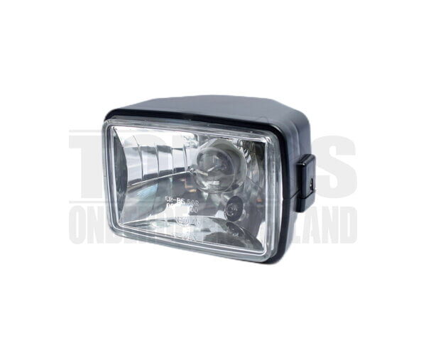 Tomos Koplamp vierkant zwart 4-polig DMP