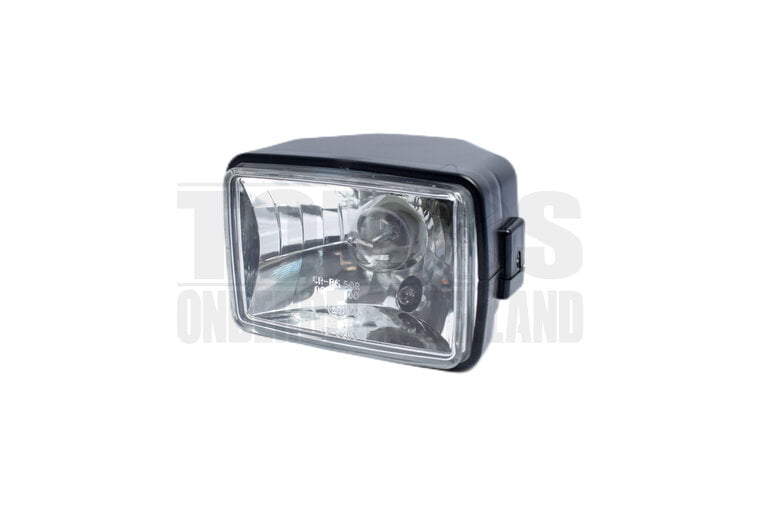 Tomos Koplamp vierkant zwart 4-polig DMP