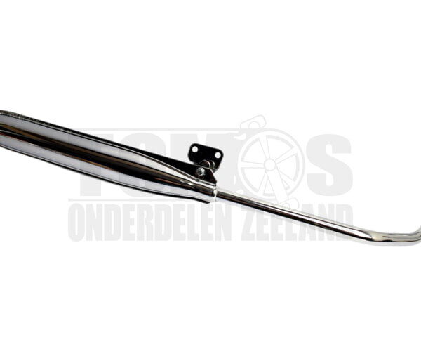 Tomos Uitlaat 26mm Tecno Speedy standaard chroom Euro2 voor A3 / A35 / A52