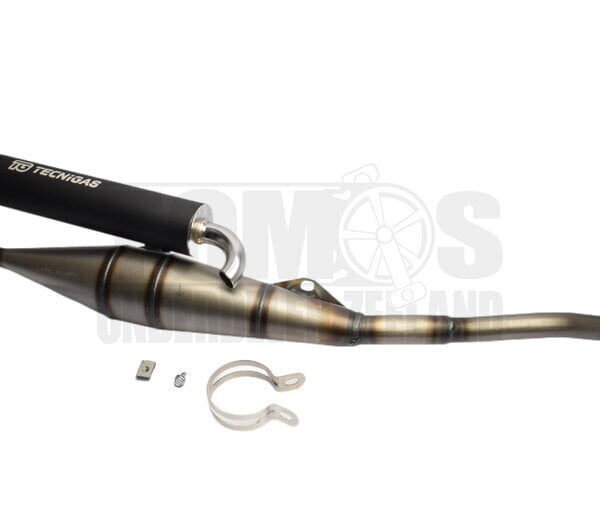 Tomos Uitlaat 28mm Tecnigas Next R blank terugloop A3 / A35 / A52