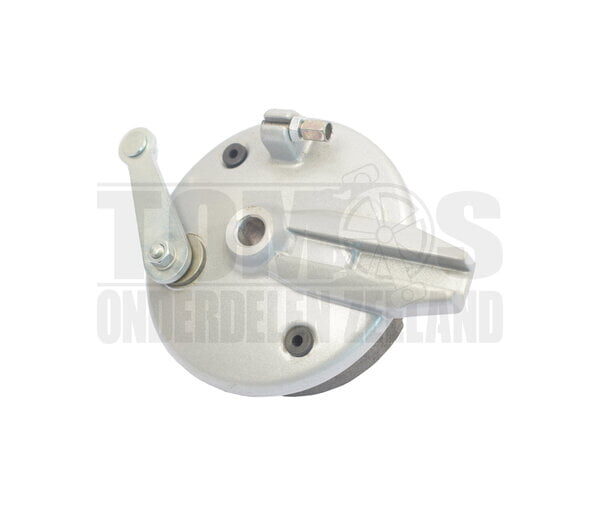 Tomos Remankerplaat achterwiel 120mm voor 105mm remsegment compleet