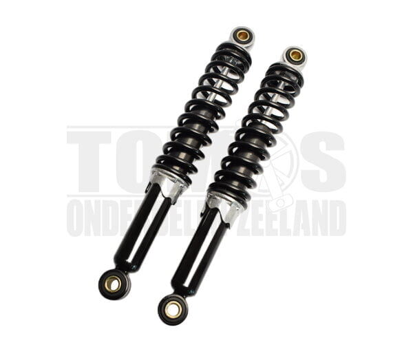 Schokbrekerset 260mm zwart DMP