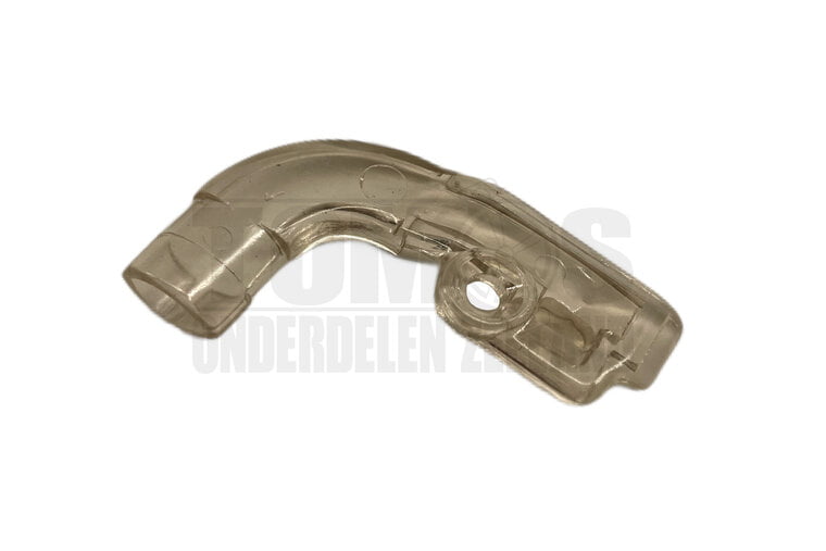 Gashendel rechts snelgas stuurstuk haaks M84 transparant Lusito