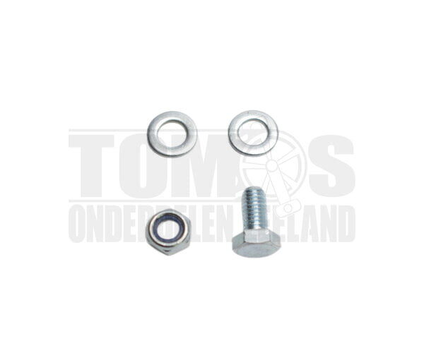 Tomos Spatbord montage zeskant M6x12 met sluitringen en zelfborgende moer