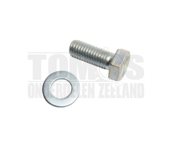 Voorvork zeskantbout M12x25 met sluitring