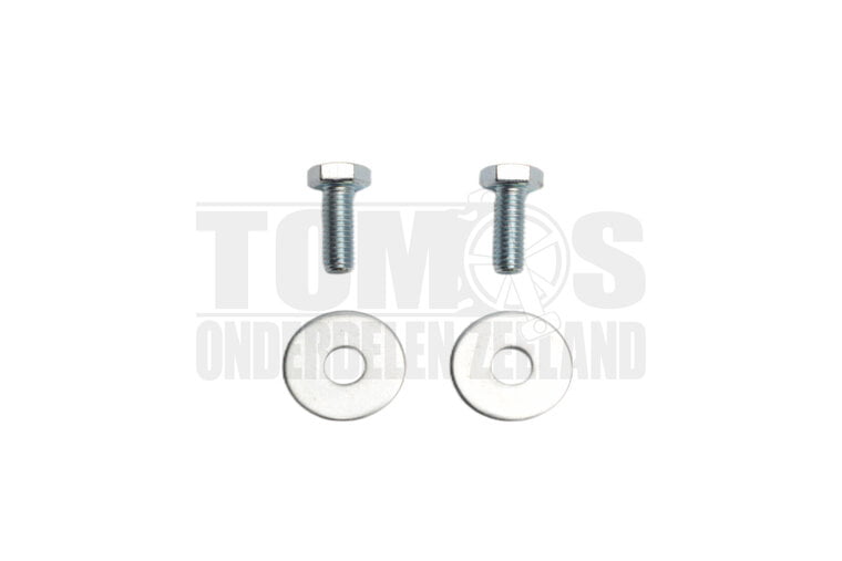 Zijscherm / zijkap bouten en ringen set bevestiging