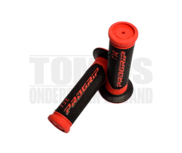 Handvatset ProGrip zwart / rood 22mm / 24mm