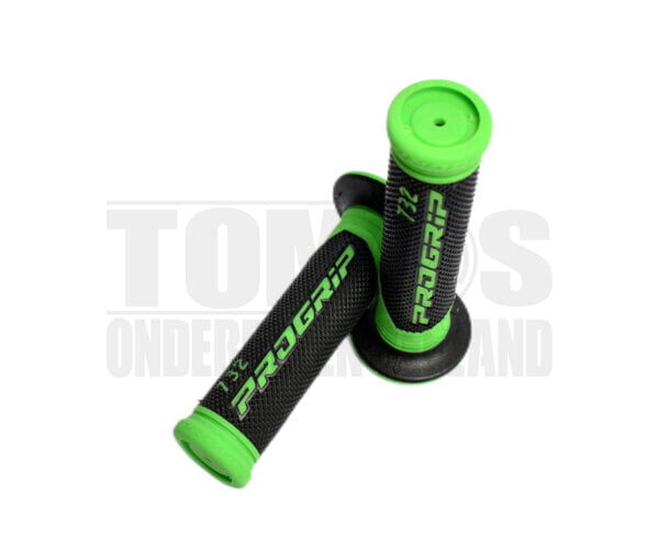 Handvatset ProGrip zwart / groen 22mm / 24mm