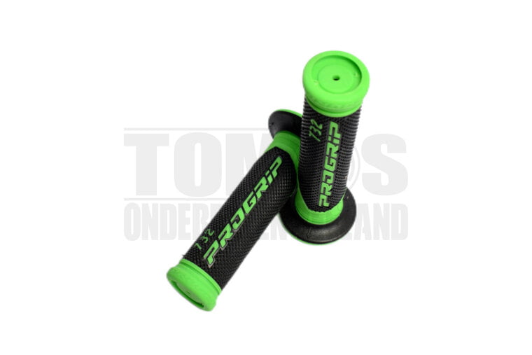 Handvatset ProGrip zwart / groen 22mm / 24mm