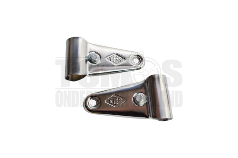 Tomos Voorvork koplamporen set 28mm chroom EBR