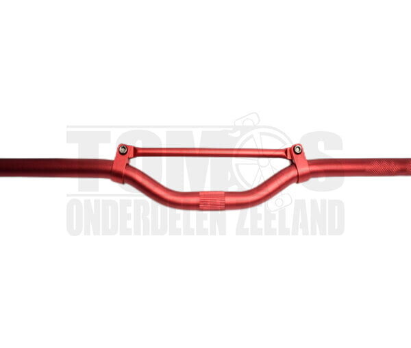 Stuur Laag aluminium rood universeel DMP
