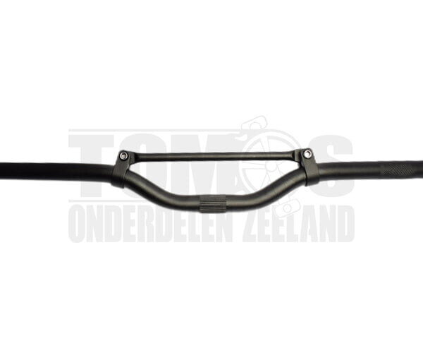 Stuur Laag aluminium mat zwart universeel DMP