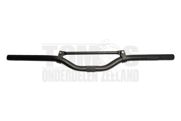 Stuur Laag aluminium mat zwart universeel DMP