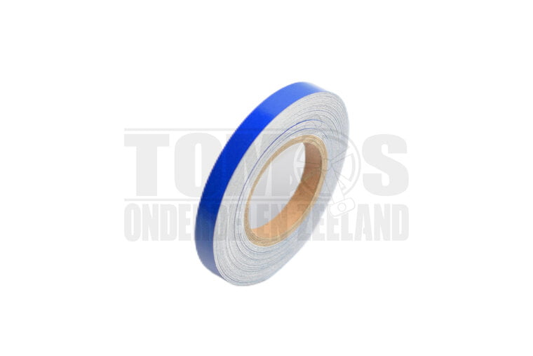 Velglint / velg sticker 5mm 6 meter blauw