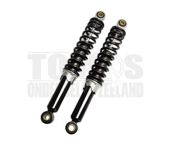 Schokbrekerset 340mm zwart DMP