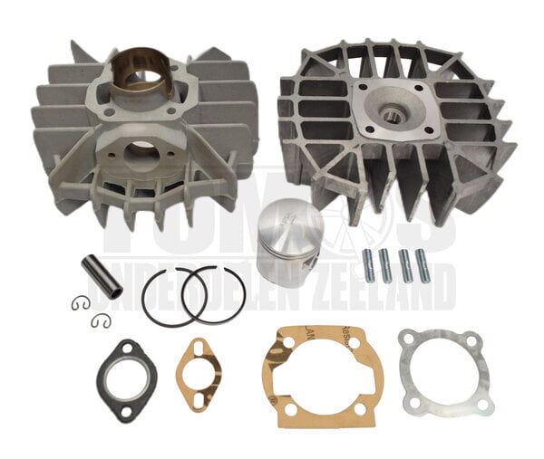 Tomos Cilinder 65cc 44mm Airsal aluminium met cilinderkop A55