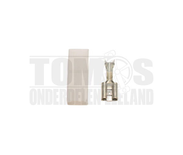 Kabelschoen schuifstekker set 10 stuks