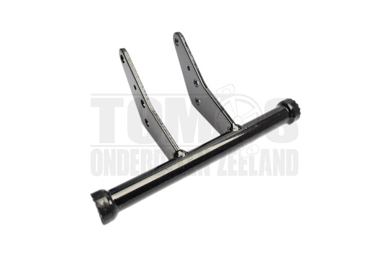 Tomos Subframe voetsteun montage zwart oud model Flexer