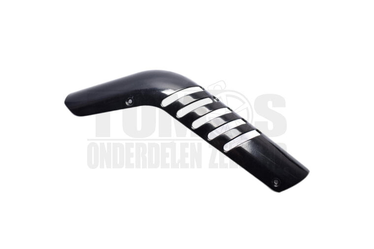 Tomos Uitlaat demper beschermplaat met spijlen zwart Colibri