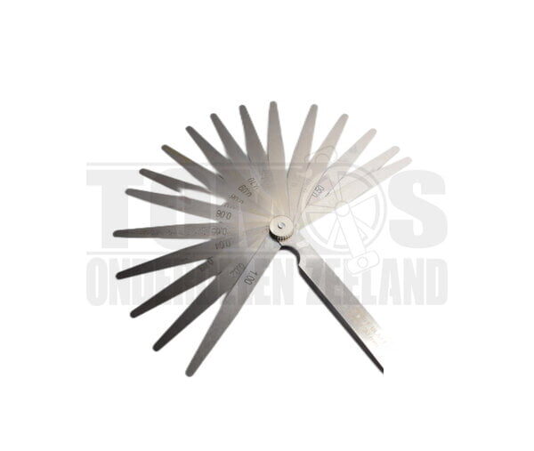 Voelermaat gereedschap 0.05 - 1.00mm 13-delig