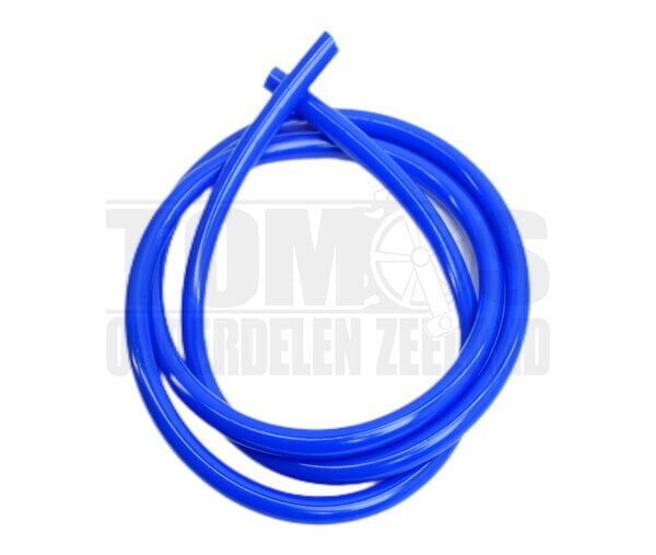 Benzineslang 5x8mm blauw 1 meter universeel