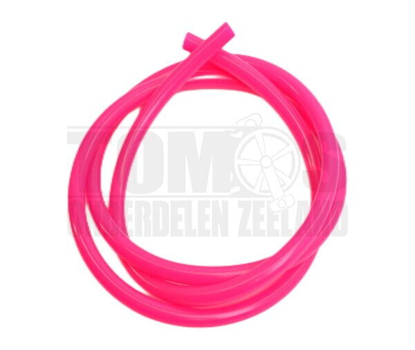 Benzineslang 5x8mm fluor Pink 1 meter universeel