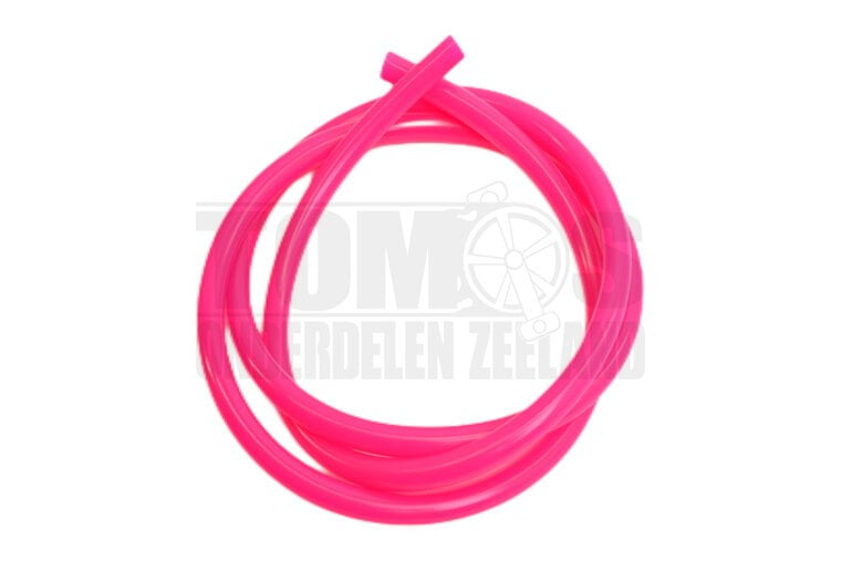 Benzineslang 5x8mm fluor Pink 1 meter universeel