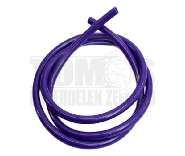 Benzineslang 5x8mm paars 1 meter universeel