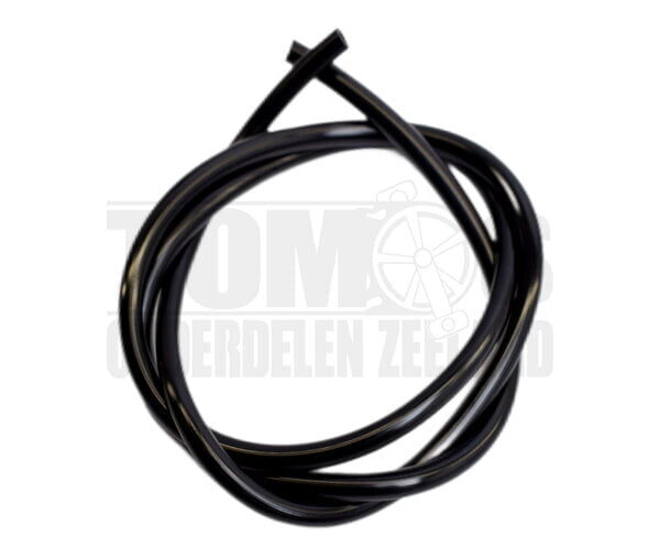 Benzineslang 5x8mm zwart per meter universeel