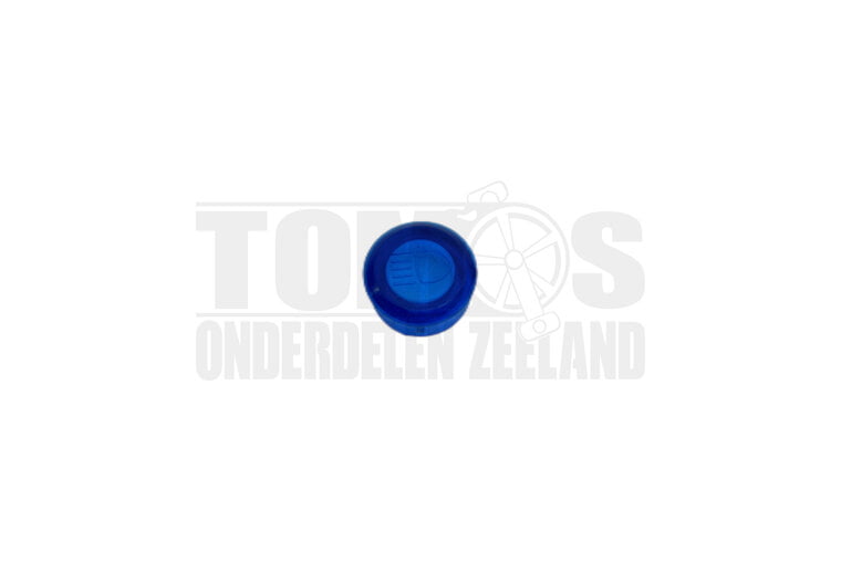 Tomos Controleglaasje grootlicht blauw 13mm