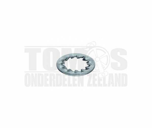 Tandveerring binnenvertanding M6 verzinkt