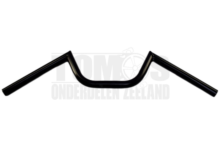 Stuur M-stuur breed zwart universeel