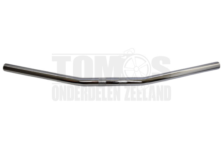 Stuur Recht chroom universeel