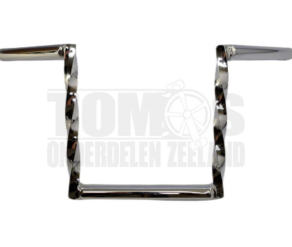 Stuur Gedraaid twist hoog chroom universeel