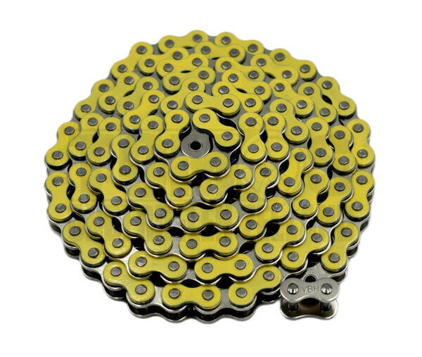 Ketting 415-122 schakels geel YBN