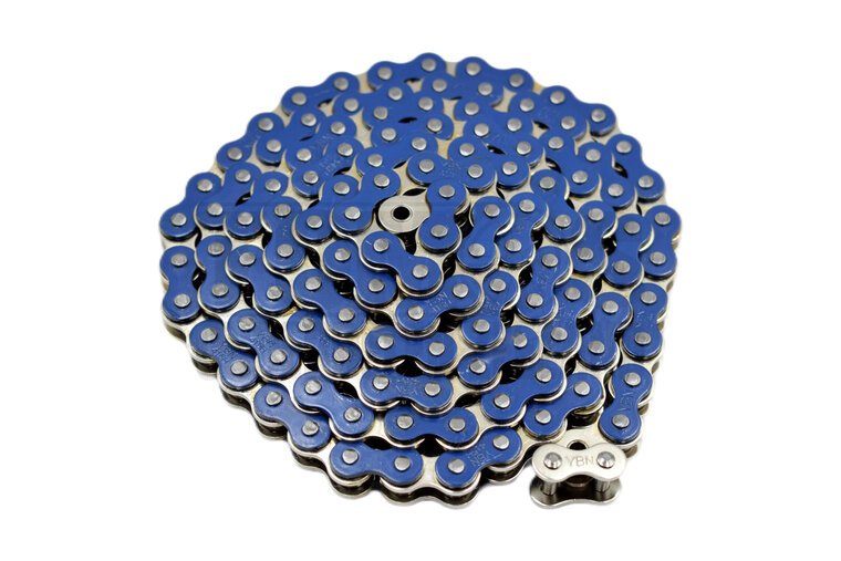 Ketting 415-122 schakels blauw YBN