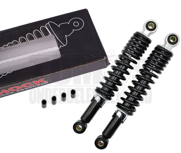 Schokbrekerset 360mm zwart MKX