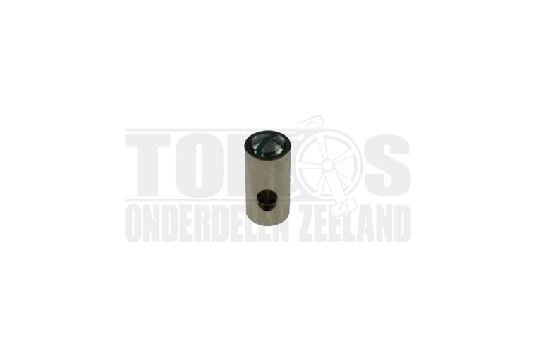 Schroefnippel gaskabel 5x7mm inbus