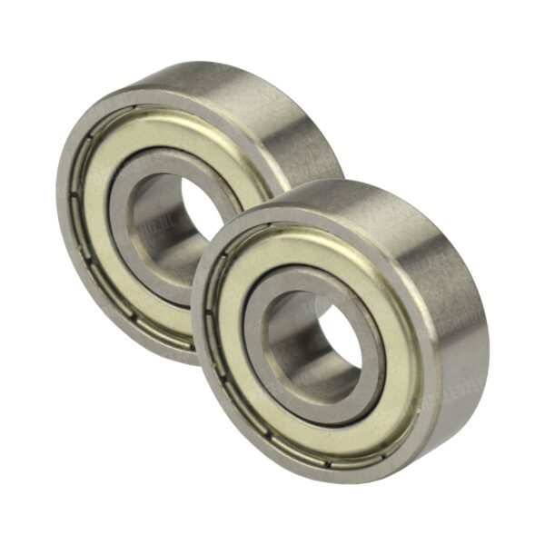 Wiel lager set 6201-Z 12mm voor / achter Supertec